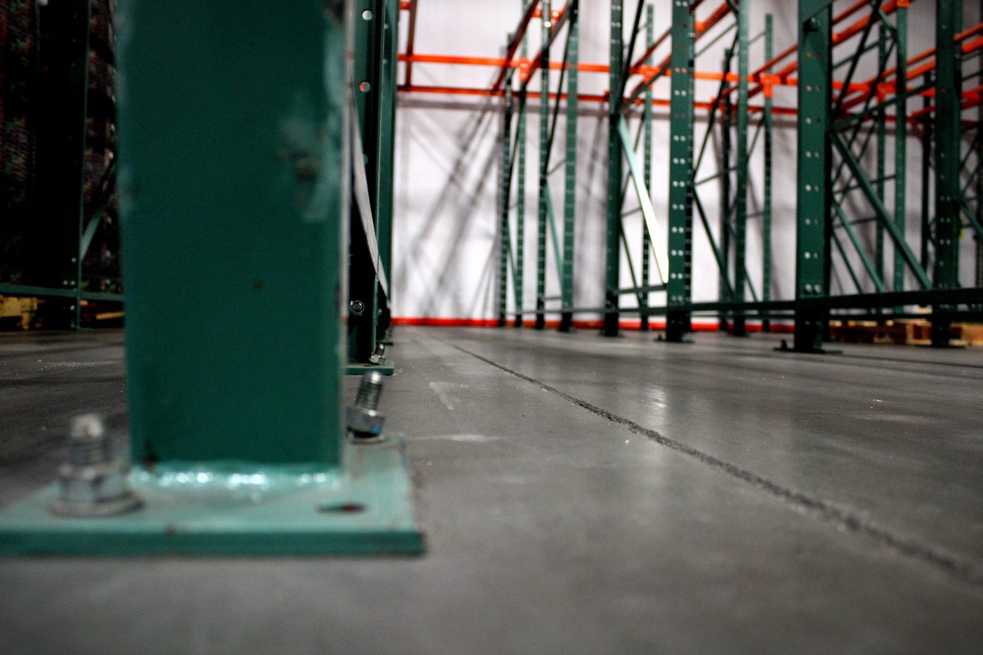 Inside the Otay Mesa warehouse